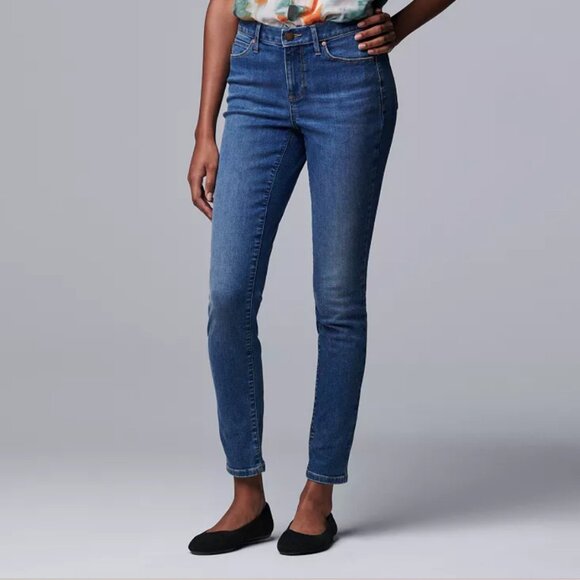 Vera Wang Denim - WOMENS VERA WANG SKINNY JEANS - SIZE 14P RN 73277